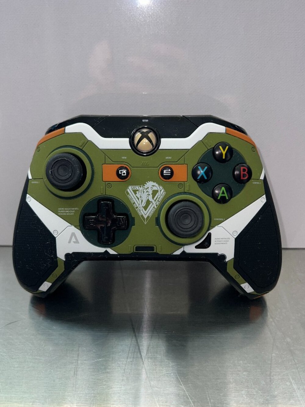 Xbox One Titanfall 2 SRS Green FACEOFF Performance Designed Products Controller